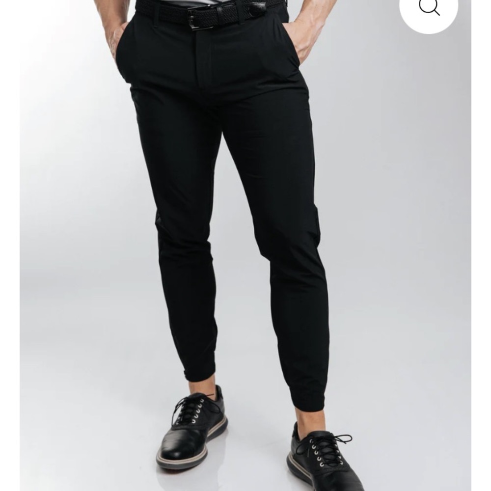 Primo Mens Golf Joggers 32 Black